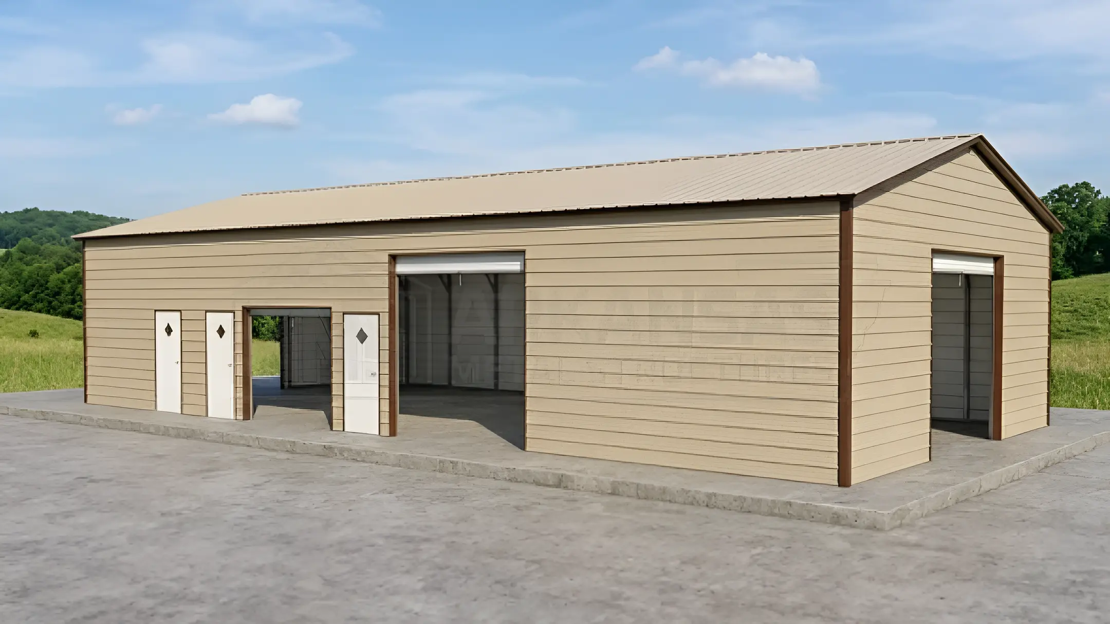 28x60x12 Metal Warehouse