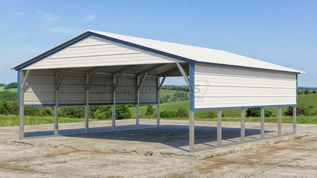 18x20x6 2 Car Carport