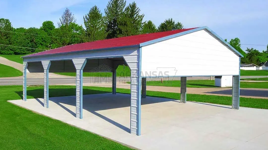 18x30x7 Side Entry Carport