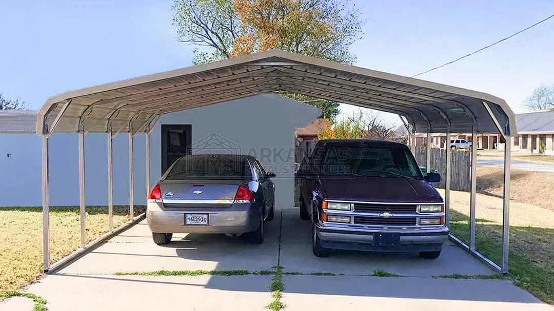 20x20x6 2 Car Regular Carport