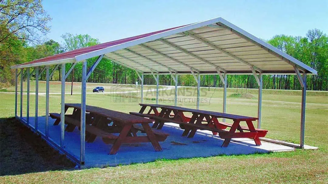 20x30x7 Picnic Shelter