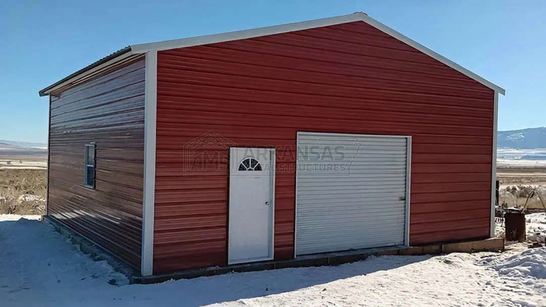 22x20x10 Steel Garage