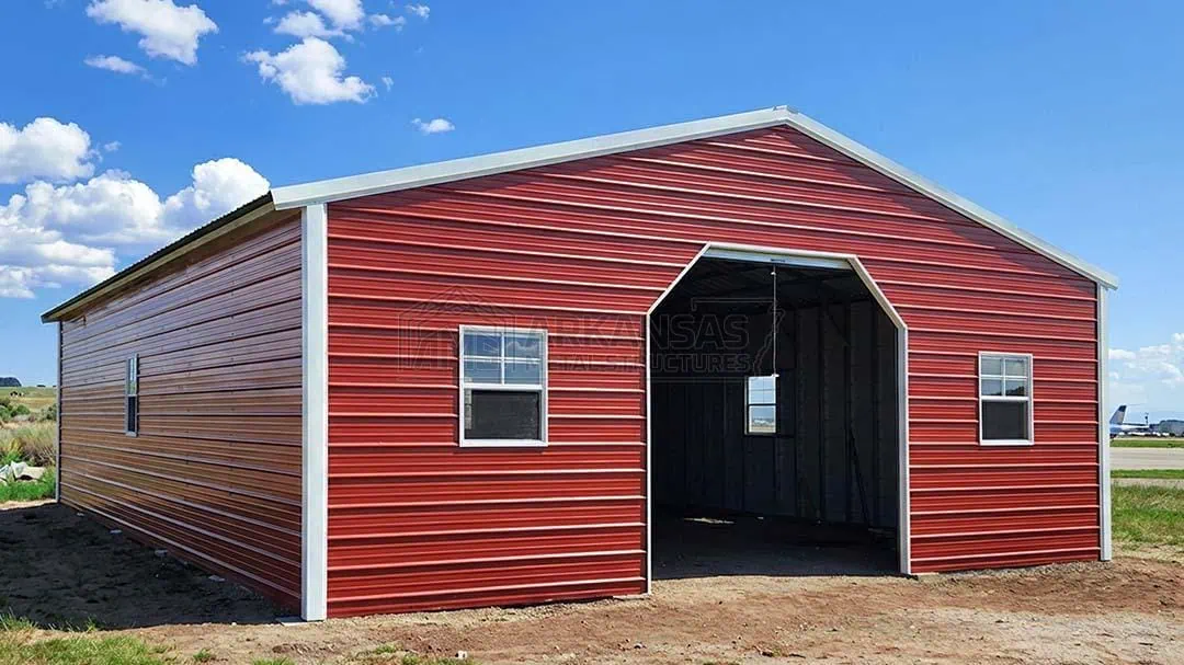 22x25x8 Outdoor Garage