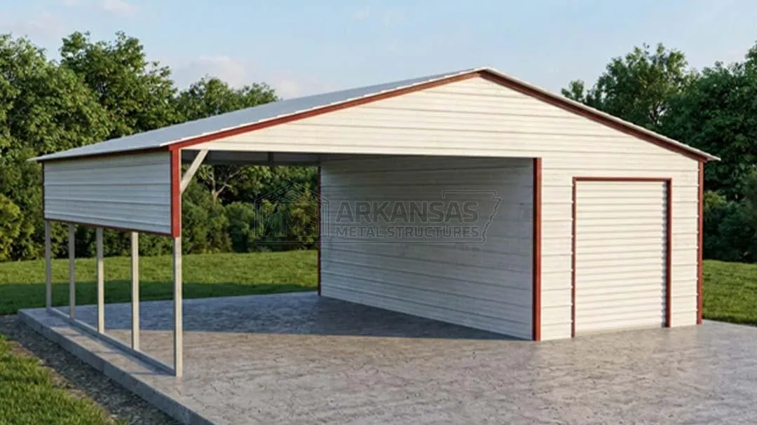 26x21x8 Custom Metal Building