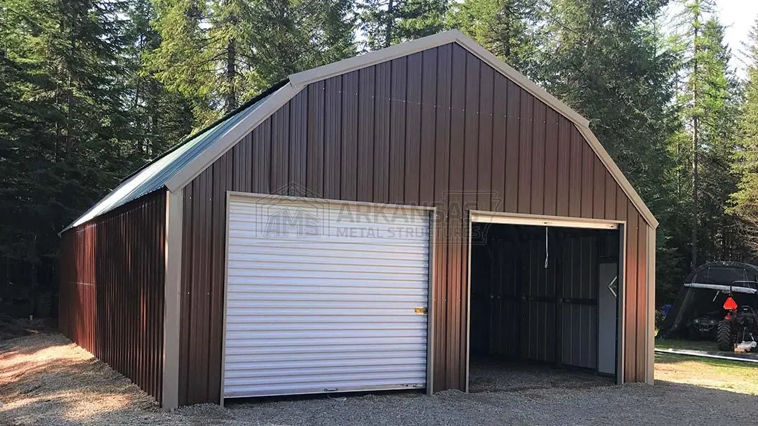 26x35x10 Gambrel Barn